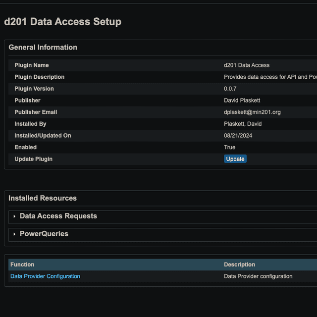 PowerSchool API Backup.