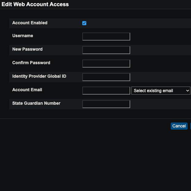 PowerSchool Parent Account Creation.